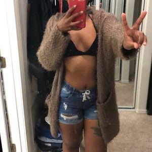 Teddy Cardigan-SOLD!!!!